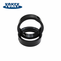 Sièges de vanne papillon en caoutchouc EPDM NBR à deux trous opposés, avec joint de doublure résiliente pour vannes de régulation de fluides de type Wafer Lug