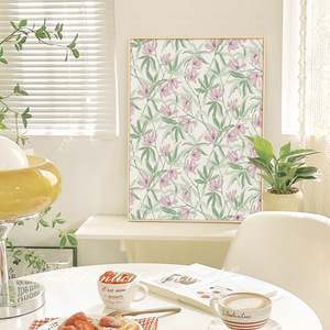 Français Moderne Huile Toile Floral Art Peinture Décorative pour Salon Chambre Salle À Manger Canapé Fond Tenture Murale - Product Image 3