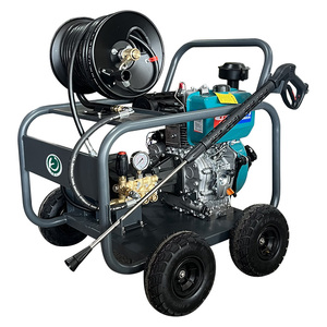 Nueva Hidrolimpiadora de Alta Presión <span class=keywords><strong>KEMEL</strong></span> de 18 HP con Motor Diésel para Limpieza y Descontaminación de Tuberías Químicas - Product Image 1