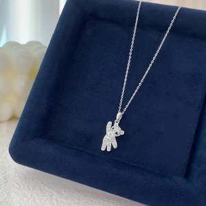 Dainty Teddy <strong>Bear</strong> <strong>Necklace</strong> for Women 925 Silver 14K Gold Plated CZ Cuddy Crystal <strong>Gummy</strong> <strong>Bear</strong> Pendant Jewelry Women Accessories - Product Image 6