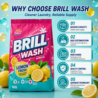 Deterjen Bubuk Pewangi Alami Ramah Lingkungan dengan Perlindungan Warna & Kelembutan