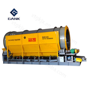 Çakıl ayırıcı ve toprak eleme ile mobil Trommel, çöl kumu için endüstriyel eleme makinesi - Product Image 4