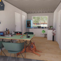 Mini café conteneur mobile personnalisé en gros, épicerie préfabriquée 20 pieds 40 pieds