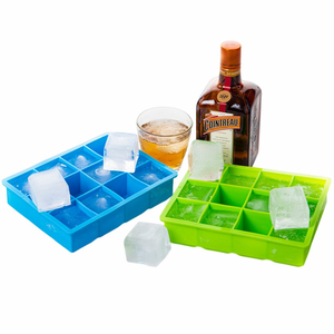 Moule à glaçons personnalisé en silicone de qualité alimentaire non toxique à 12 cavités avec couvercles, grande taille, pour glaçons personnalisés - Product Image 3