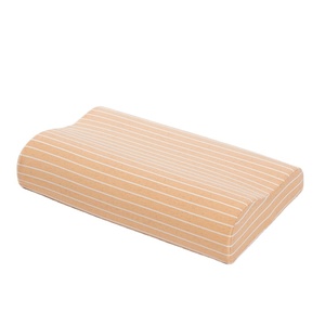 YUE RISE <span class=keywords><strong>Oreiller</strong></span> ergonomique personnalisable en tissu tricoté polyester anti-étirement à 4 zones de soutien, conception B, pour améliorer les problèmes cervicaux - Product Image 1