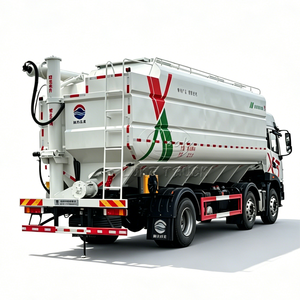 Camión de distribución de cultivos de 46000L, tanque de transporte de alimento para animales de alta calidad, utilizado para el transporte de materiales en fábricas. - Product Image 1