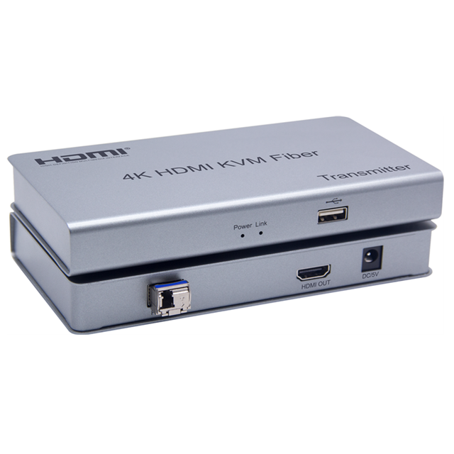 SOFLY Factory 4K HDMI Fiber KVM Extender 20KM HDMI Extender Over Fiber