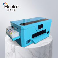 Printer Flatbed Inkjet Benlun XP600 DTF A3 - Otomatis Kecepatan Tinggi 1.2/menit Garansi Baru 1 Tahun untuk Kulit/Film PET/Flex Android