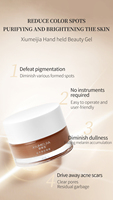 Gel facial micro-spicules avec éponge hydrolysée et 4-butylresorcinol, gel raffinant OEM ODM