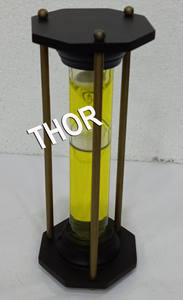 Minuterie de sable en bois automatique automatique, sablier en acrylique, décoration de maison, de bureau - Product Image 5