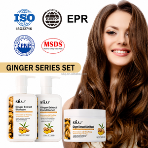 <span class=keywords><strong>Mascarilla</strong></span> para el cabello afroamericana Etiqueta privada Sin sulfato El <span class=keywords><strong>mejor</strong></span> champú de jengibre Champú para la caída del cabello para mujeres Hombres - Product Image 6