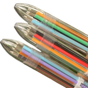 Penne a Sfera in Plastica a 6 Colori, Penne a Pressione Colorate, Pennarelli per Graffiti, Cancelleria Scolastica Portatile <span class=keywords><strong>Zheng</strong></span> <span class=keywords><strong>Yang</strong></span> ZY3091 - Product Image 3