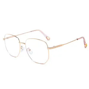 Finewell Anti-Blue Light Flat Mirror Klare Linsen brille Männer und Frauen