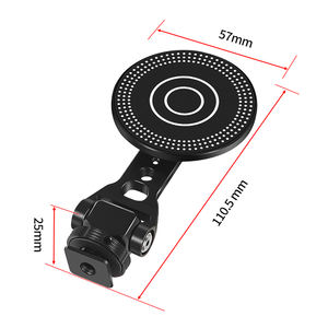 Support de <span class=keywords><strong>chargeur</strong></span> <span class=keywords><strong>sans</strong></span> <span class=keywords><strong>fil</strong></span> 10W support de téléphone portable 360 supports magnétiques rotatifs étuis de téléphone pour Smartphone - Product Image 2