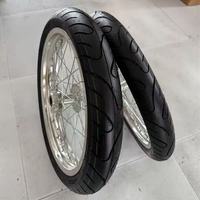 Ensemble de roues Supermoto en aluminium CNC pour vélo électrique, 17 pouces, Sur-Ron Light Bee X Eride Pro SS 2.0, rayons argentés, performance tout-terrain