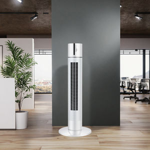 <span class=keywords><strong>Ventilateur</strong></span> sur pied à tour oscillante sans lame 50W <span class=keywords><strong>ventilateur</strong></span> <span class=keywords><strong>de</strong></span> <span class=keywords><strong>colonne</strong></span> décoré d'argent télécommande Installation au sol Source d'alimentation électrique - Product Image 2
