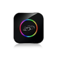 Version carrée pour boîte Ai CarPlay universelle Rocket Plus 6350 Applepie Android 16 8G+128G