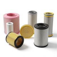 Élément de filtre à air complet pour compresseur d'air à vis Atlas Copco séries GA GX - Pièces de rechange pour tous les modèles