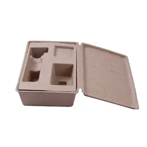 K6-Pulp Mould Package Biodegradable Paper Pulp Molding Packaging Boxes And Trays