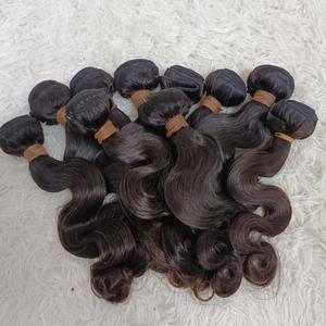 Letsfly - Extensiones de Cabello Humano Brasileño Natural al por Mayor, Color Negro y Marrón Mixto, Liso y Ondulado, Paquete de Cabello Remy de 100 Gramos - Product Image 6