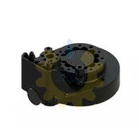 Rotateur hydraulique XDWP15 pour mini-excavatrice et rotateur à grappin hydraulique, équipement forestier rotatif à 360 degrés