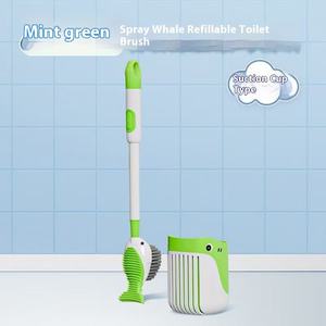 <span class=keywords><strong>Brosse</strong></span> de <span class=keywords><strong>toilette</strong></span> murale <span class=keywords><strong>à</strong></span> 360 degrés avec tête en silicone et trou de suspension pour un nettoyage pratique <span class=keywords><strong>à</strong></span> la maison et dans la salle de bain - Product Image 3