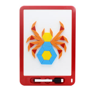 <span class=keywords><strong>Pizarra</strong></span> <span class=keywords><strong>Magnética</strong></span> Educativa de Plástico para Niños, Rompecabezas de <span class=keywords><strong>Letras</strong></span> del Alfabeto para Niños Pequeños - Product Image 5