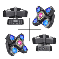 60W RGBW LED Moving Head Lights mit DMX512-Steuerung und 10000 Lumen für Bühnen- und DJ-Partybeleuchtung