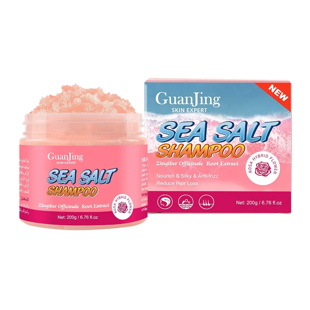 Vente en gros d'huile de romarin shampooing pour la croissance des cheveux shampooing au sel de mer bio anti-chute shampooing à l'huile pour la croissance des cheveux pour hommes et femmes