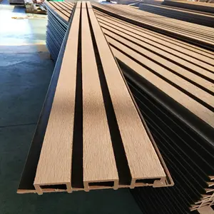 New Arrival High Quality WPC Decking Wall Panel 3 Holes Design for Exterior Outdoor Use Wholesales at Good Price K169/28A