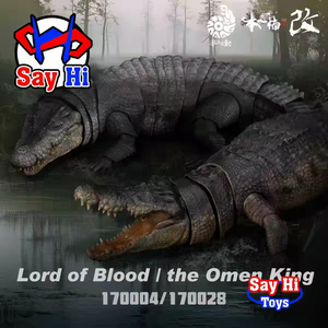 [SayHi] Figura <span class=keywords><strong>de</strong></span> Cocodrilo <span class=keywords><strong>de</strong></span> <span class=keywords><strong>Agua</strong></span> <span class=keywords><strong>Salada</strong></span> Ultraarticulada <span class=keywords><strong>de</strong></span> la Serie Zero Collection <span class=keywords><strong>de</strong></span> Nanmu Studio, Juguete <span class=keywords><strong>de</strong></span> Animal <span class=keywords><strong>de</strong></span> PVC+POM, Venta al por Mayor - Product Image 1