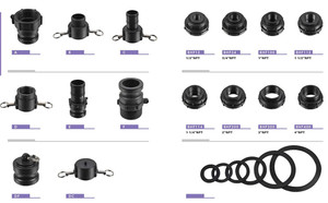 Nhựa 3 "NPT vách ngăn nước IBC Tank Union nối adapter phù hợp cho mưa thùng, bể chứa nước, hồ bơi - Product Image 5