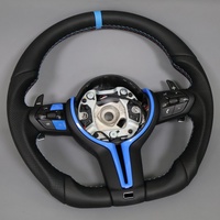 Volant en cuir personnalisé M Lenkrad pour BMW F10 F20 F30 F34 X5 E70 E92 F15 F32 E82 340i