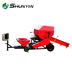 Presse à balles automatique pour ensilage de paille, moteur diesel, capacité de 50 kg à 100 kg, modèle rond - Product Image 4