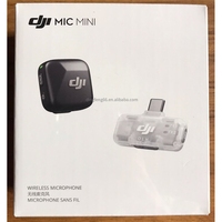 Microphone dynamique sans fil portable léger de type C (2TX/1TX+1 RX mobile) 2.4G silencieux pour intérieur, signal puissant