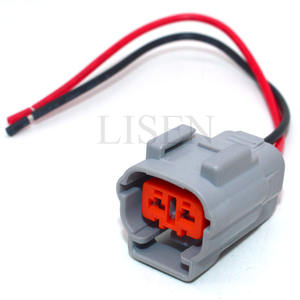 ضباب 2 دبوس أنثى طرق ، مستشعر من نوع DL ، تسخير أسلاك السيارة الضفيرة لـ N-issan - Product Image 4