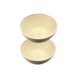 Factory Wholesale Multiple Sizes <b>Basket</b> Rattan <b>Bread</b> Proofing <b>Basket</b> Sourdough Fermentation <b>Basket</b> Natural Rattan Fermentation - Product Image 1