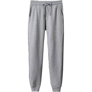 Pantalons de jogging en coton pour homme avec poches latérales, respirants, décontractés, pour l'entraînement, la course à pied et les activités sportives - Product Image 1