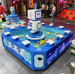 Nhà Máy điện-powered sợi thủy tinh Câu Cá Ao trẻ em trò chơi máy Arcade câu cá hồ bơi trung tâm trò chơi với ngôn ngữ tiếng Anh hỗ trợ - Product Image 4