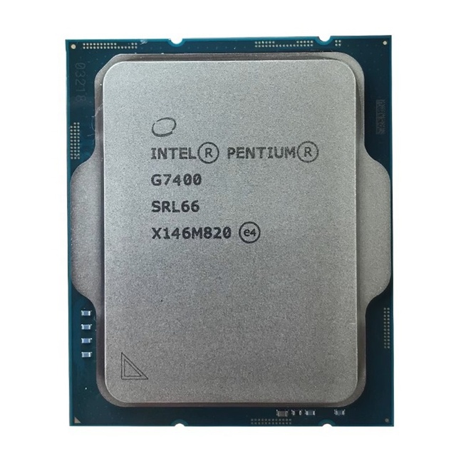 Used Good Quality for Sale 3.7 GHz Dual-Core CPU Processor 10NM L3=6M 46W LGA 1700 CPU Processor G7400