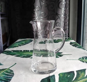 Personnalisé 1000 ml borosilicate clair verre saké <span class=keywords><strong>vin</strong></span> <span class=keywords><strong>carafe</strong></span> avec couvercle - Product Image 5