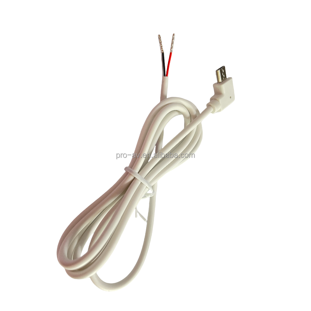 Custom 0.5/1/2m <strong>USB</strong> 2.0 a Male to Stripped <strong>Bare</strong> <strong>Wire</strong> Open <strong>End</strong> Pigtail <strong>Cable</strong> with PVC Jacket Pure Copper Conductor Non-Shielded