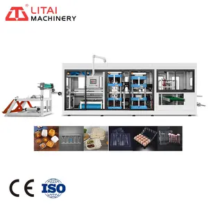 Automatic Used Three Station Pet Thermoforming Machine