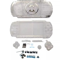 Coque de remplacement transparente en plastique avec boutons pour console PSP 3000 – Pièces de réparation
