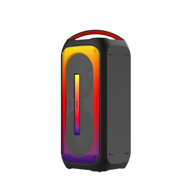 Pa Speakers System Outdoor DJ Party Speaker Professional Dual 6.5'' Bass Active Speaker RGB Battery-Powered for (B66)