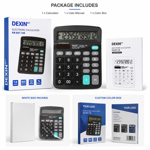 Bon marché, <span class=keywords><strong>calculatrice</strong></span> <span class=keywords><strong>scientifique</strong></span> solaire à grand écran 12 bits de haute qualité, fournitures de bureau - Product Image 3