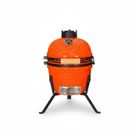 SEB KAMADO Hochleistungs-13-Zoll-Holzkohlegrill, Outdoor-BBQ Keramikgrill für den Außenbereich