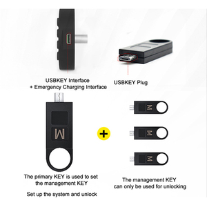 Nộp Hồ Sơ Kỹ Thuật Số Ngăn Kéo Khóa Văn Phòng ABS Nhựa Mã Lưu Trữ Tập Tin Tủ Vòng Kết Hợp Mật Khẩu Locker Khóa Với 12 Chữ Số - Product Image 5