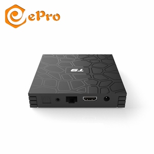 boîte de télévision android boîte de télévision intelligente T9 rk3328 4g32g android 7.1 lecteur multimédia t9 vidéo <span class=keywords><strong>film</strong></span> bleu - Product Image 1