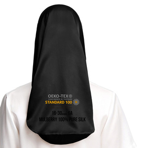 <span class=keywords><strong>Bonnet</strong></span> pour cheveux, accessoire <span class=keywords><strong>de</strong></span> tête ajustable <span class=keywords><strong>en</strong></span> <span class=keywords><strong>soie</strong></span> <span class=keywords><strong>naturelle</strong></span>, ajustable, pour dormir la <span class=keywords><strong>nuit</strong></span>, nouvelle collection 2019 - Product Image 5